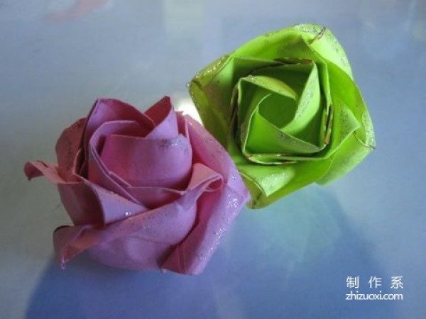 A complete tutorial on folding paper roses - original Chinese Valentines Day rose