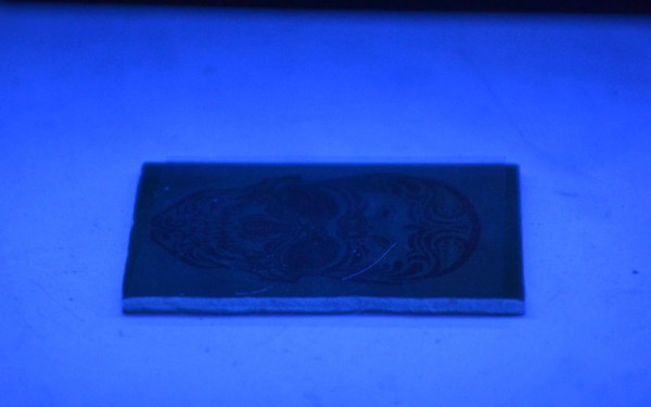 The whole process of copper plate etching