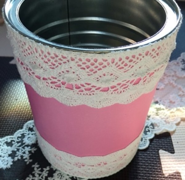 Creative handicrafts, great uses for milk powder cans, renovation of old items