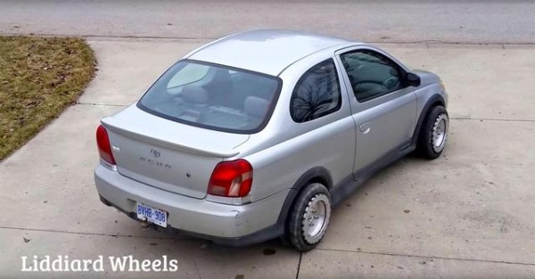 This wheel can make the car spin in circles