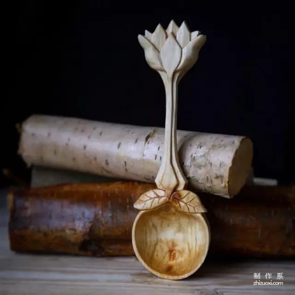 Make flowers out of wood...