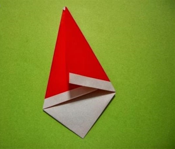 Santa Claus origami tutorial