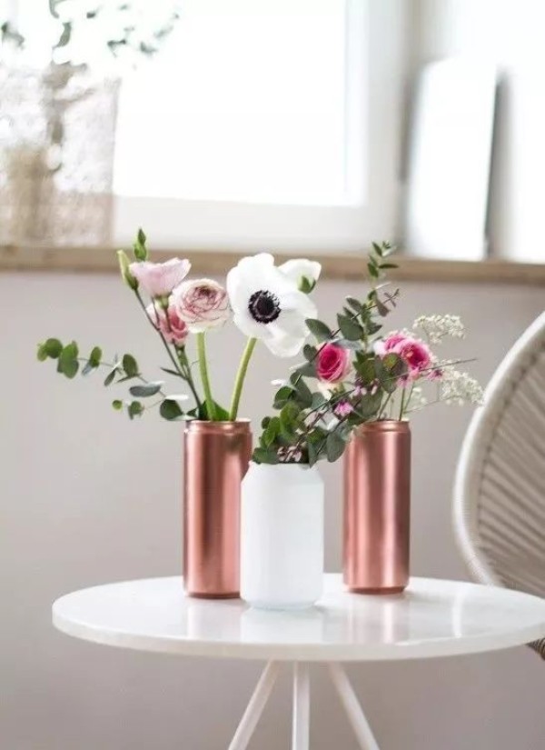 DIY brass vase tutorial