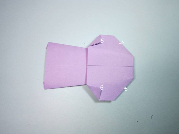 Simple windbreaker origami steps illustrated method