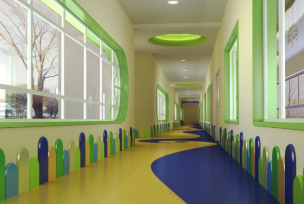 Complete DIY method for decorating kindergarten corridors