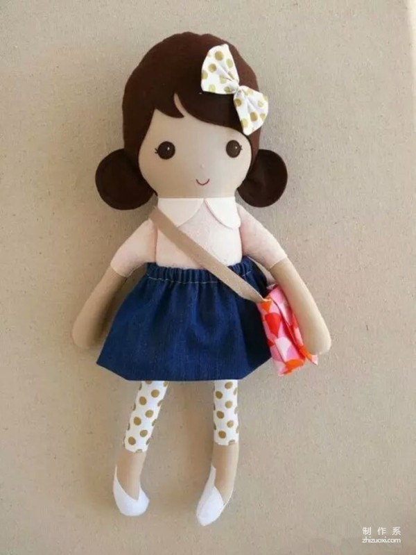 These dolls are so cute and easy to make. A guide to sewing doll stitches is included.