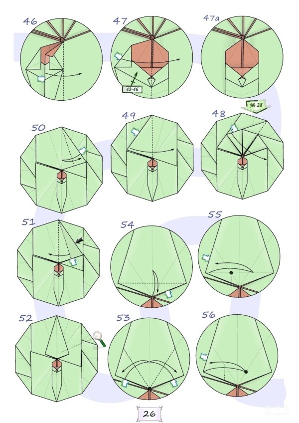 The Art of Handmade Origami, Andrey Ermakov Spider Logo Pattern Icon Handmade Origami Illustrated Tutorial