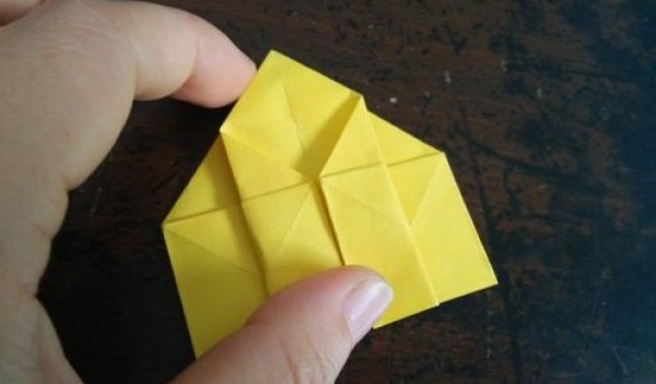 Childrens manual origami tutorial teaches you how to fold rockets