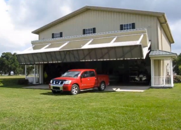 hidden garage