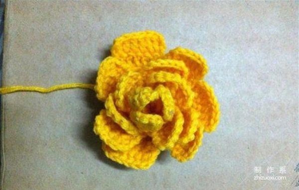 Hand-crochet a beautiful flower to add a unique style to your life.