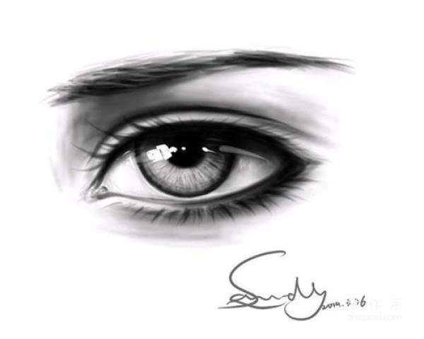 Continuing with the illustrations of eyes, do you understand such beauty?