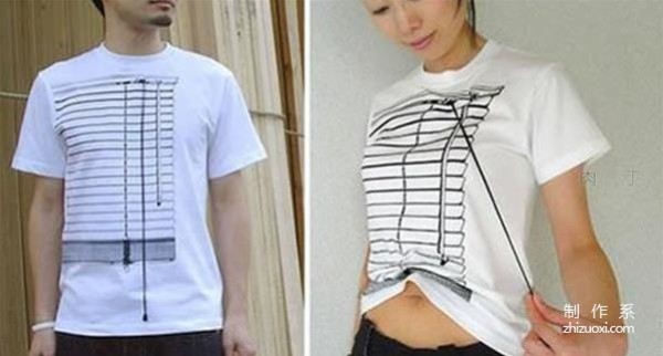 Creative T-shirt designs over the years. This is called a T-shirt. You can only call it an undershirt.! 