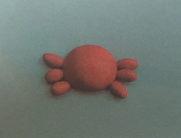 Animal handmade crab refrigerator magnets