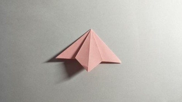 How to fold a mini bouquet Origami illustration tutorial