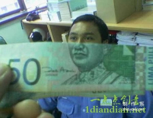 When you put banknotes and portraits together, you will be surprised to find...