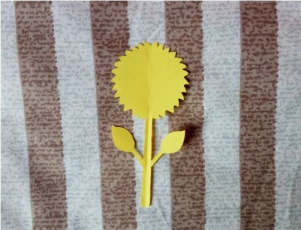 Sunflower Paper Cutting Tutorial How to Cut Sunflowers