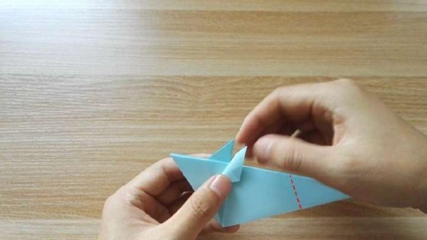 Simple origami handmade three-dimensional mouse making tutorial, easy to get started