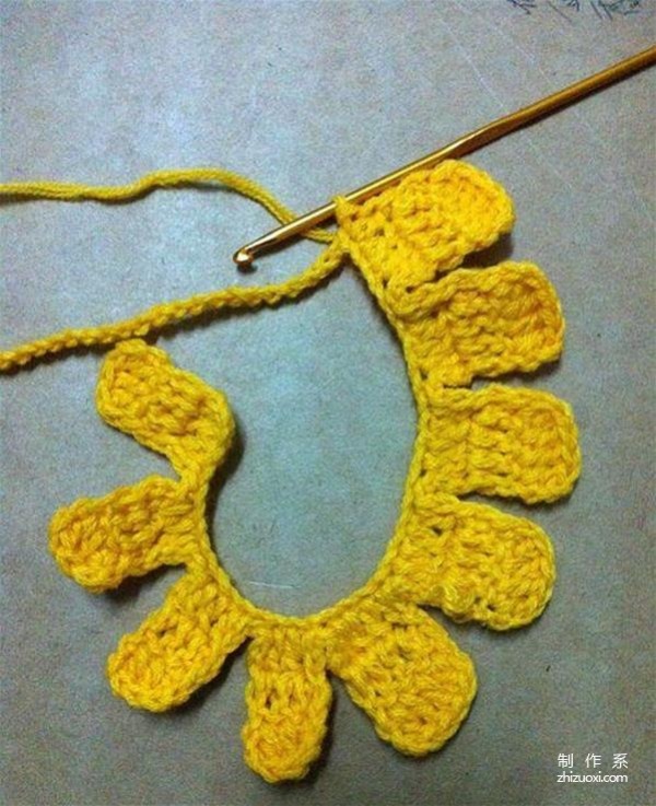 Hand-crochet a beautiful flower to add a unique style to your life.