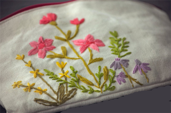 Appreciation of simple and fresh embroidery DIY creative handmade products