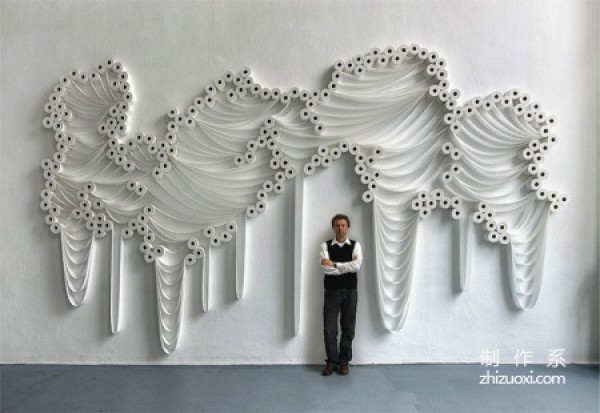 Wonderful toilet paper art