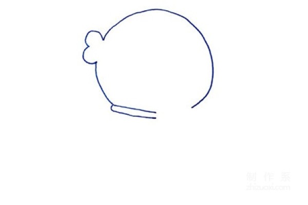 Learn to draw simple drawings, Doraemon