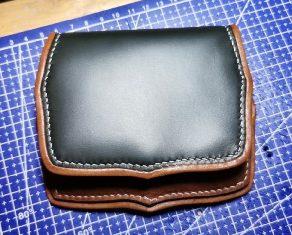 Card bag making method, Tianjin Lao Zhang version