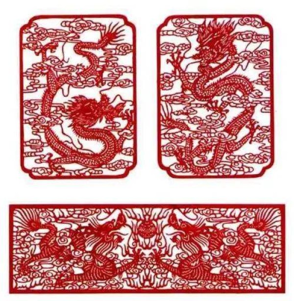 Different schools and picture works of Chinese paper-cutting