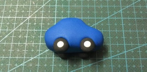 Clay Kneading Car Illustration Super Light Clay Handmade Tutorial