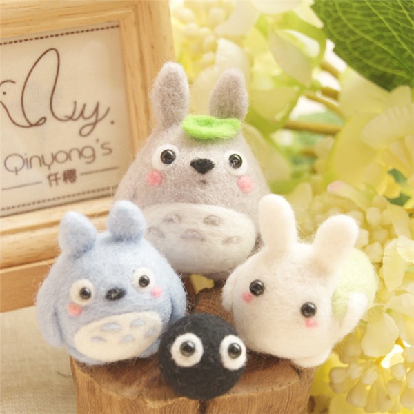 Handmade Wool Felt DIY Cute Totoro Appreciation