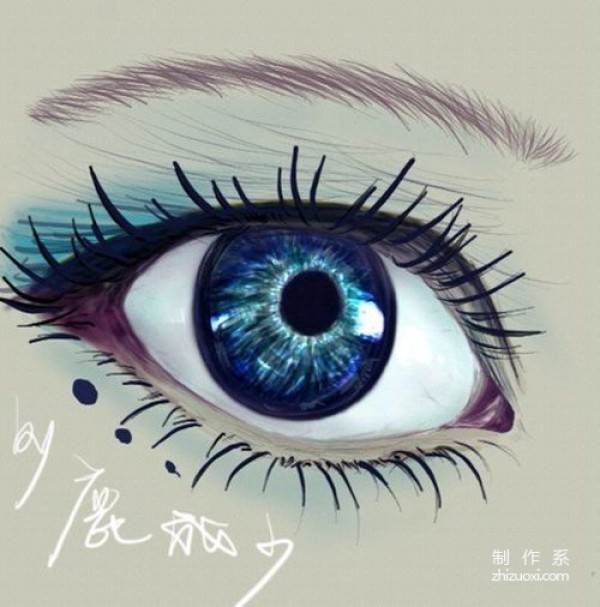 Continuing with the illustrations of eyes, do you understand how beautiful they are?