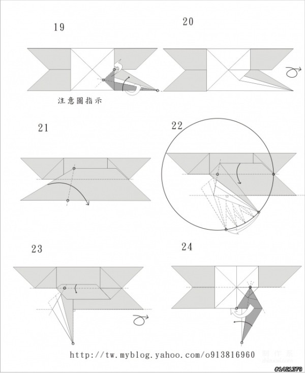 Paper art hand-making tutorial, Du Weiquan animated cartoon character SpongeBob SquarePants hand-made origami drawing tutorial