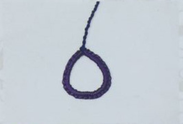 Illustration of Chinese knot bell pet chain