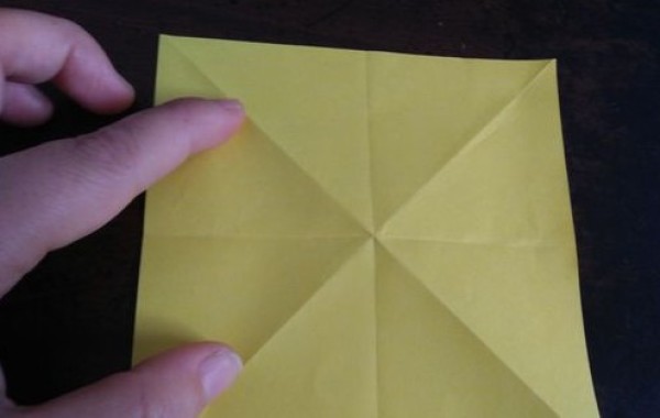 Childrens manual origami tutorial teaches you how to fold rockets