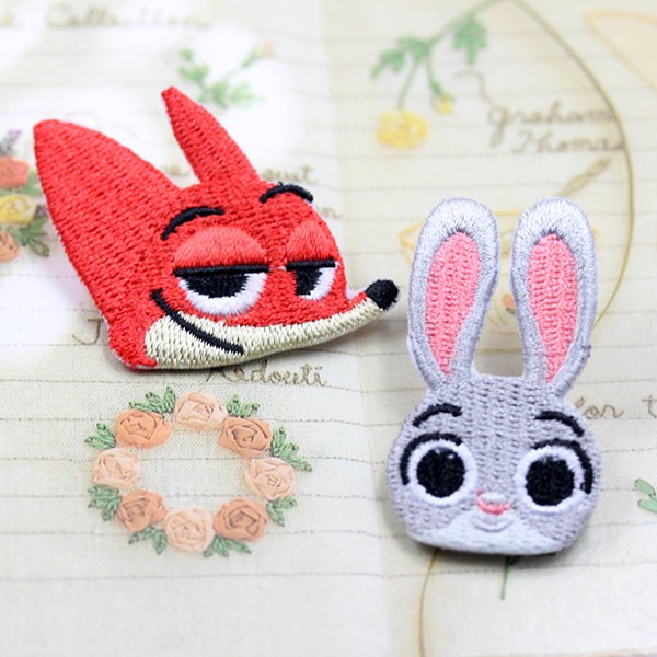 Appreciation of hand-embroidered DIY protagonist products in Zootopia