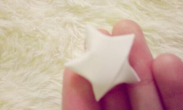 Twinkle and twinkle, handmade wishing star