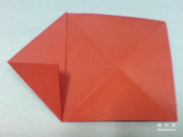 Paper art hand-making tutorial, heart with wings, heart-shaped origami, high-flying heart, real-shot tutorial of hand-made origami with colored paper