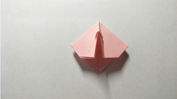 How to fold a mini bouquet Origami illustration tutorial