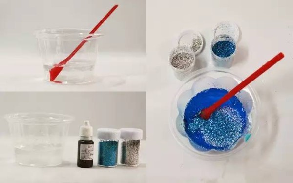 Teach you how to make your own colorful crystal mud, it feels great