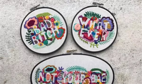 DIY Creative Life Museum shares awesome embroidery methods, so cool that you have no friends