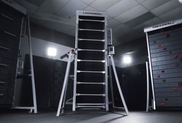 Stair-climbing fitness machine, the nine-step staircase will keep you running