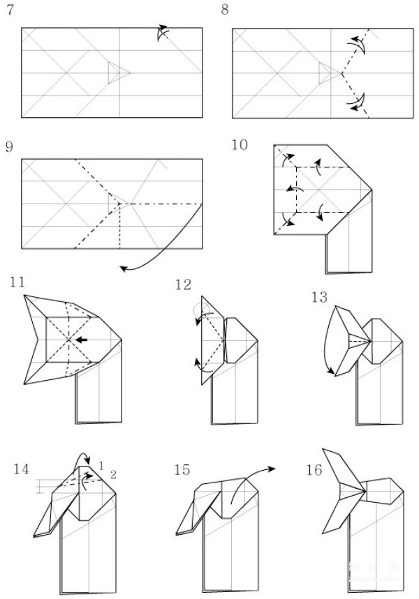 Paper art handmade origami art, Lee Jae Gu F-117 Diagram fighter paper plane handmade origami drawing tutorial