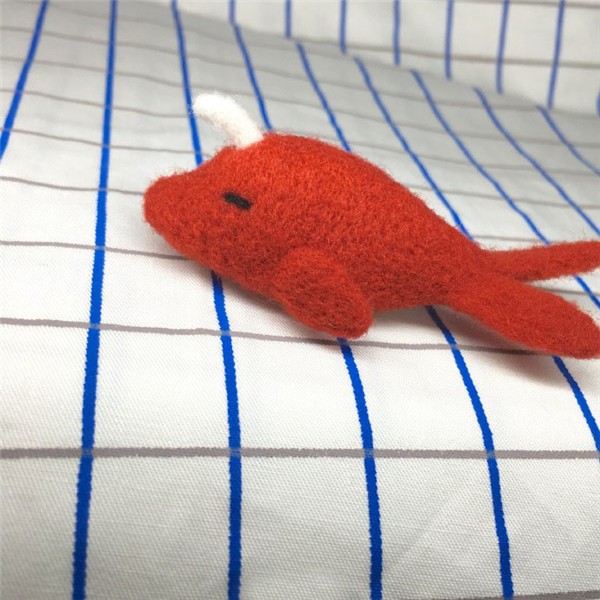 Creative handmade wool felt DIY Big Fish and Begonia Big Fish Works