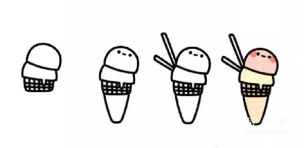 Learn to draw simple drawings, cute simple drawings of snacks