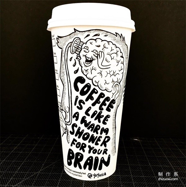 When an illustrator meets coffee!