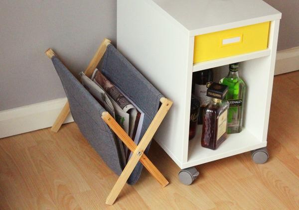 How to make a bookshelf by hand using a few pieces of wood