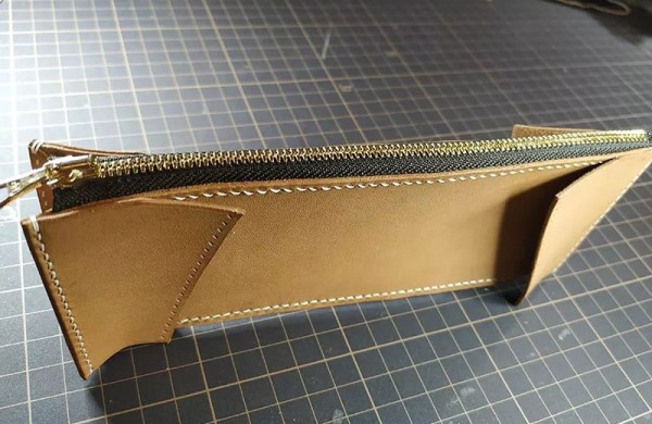 Make something丨zipper handbag