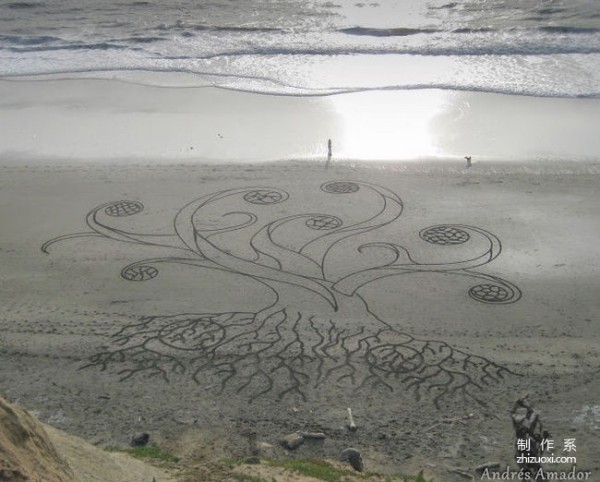 Amazing sand art