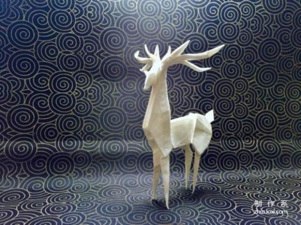 Animal origami, deer origami real shot tutorial