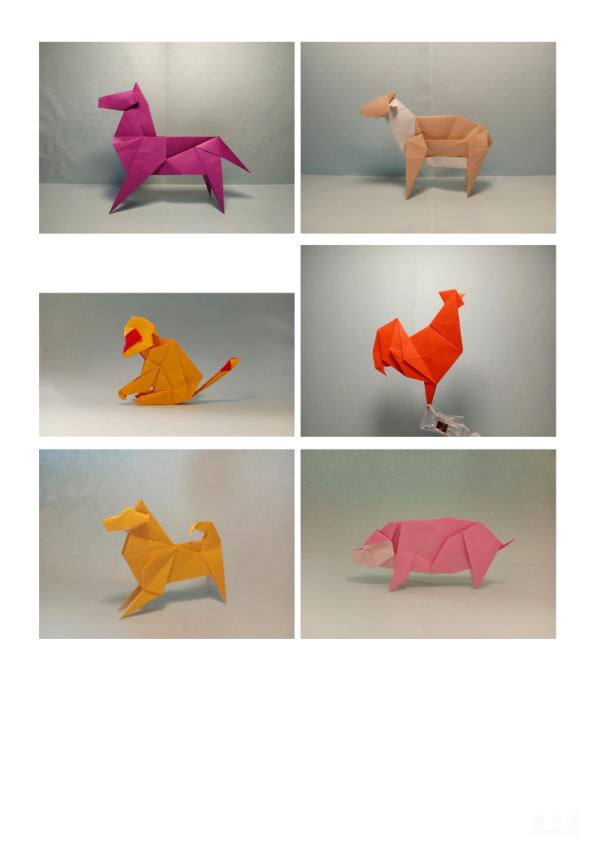 Zhao Yanjie’s Twelve Zodiac Origami CP Picture Album