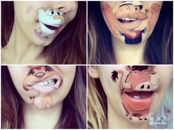 Super cool lip art